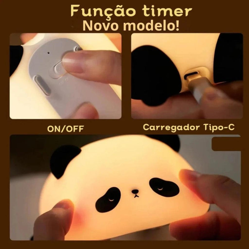 Luminária Panda Touch Control